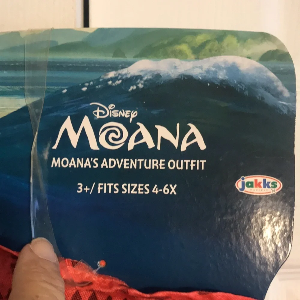 NWT Girl’s Moana 2-Pc Costume